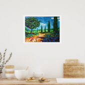 Garrigue in Provence Poster (Küche)