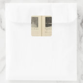 Garrison, New York Quadratischer Aufkleber (Tasche)