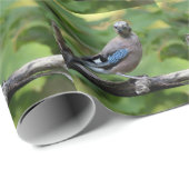 Garrulus glandarius - Eichelhäher Geschenkpapier (Rolleneckpunkt)