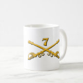 Garry Owen 7. US CAV Kaffeetasse (VorderseiteRechts)