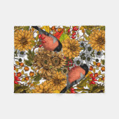 Garten 1 fleecedecke (Vorderseite (Horizontal))