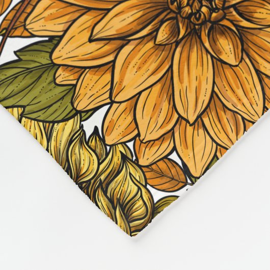 Garten 1 fleecedecke (Ecke)