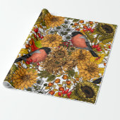 Garten 1 geschenkpapier (Ungerollt)