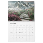 Gärten 2025 Blume 2 Kalender (Mär 2027)