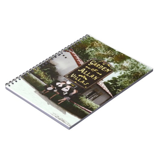 Garten Allah Hotel Notebook Notizblock (Linke Seite)