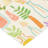 Garten, als ob du für immer leben wirst II Tischdecke (Schrägansicht)