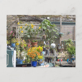Garten am Rochdale Kanal Postkarte