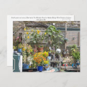 Garten am Rochdale Kanal Postkarte (Vorne/Hinten)