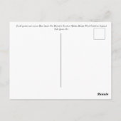 Garten am Rochdale Kanal Postkarte (Rückseite)