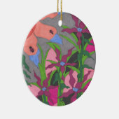 Garten am Twilight Stone Untersetzer Keramik Ornament (Rechts)