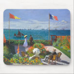 Garten an der Adresse von Saint-Claude Monet Mousepad<br><div class="desc">Garten an der Adresse von Saint-Claude Monet</div>