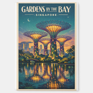 Gärten an der Bucht in Singapur Magnet