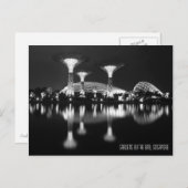 Garten an der Postkarte (Vorne/Hinten)