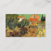 Garten, Bauernhof, Künstler, Landschaftskarten Visitenkarte (Rückseite)