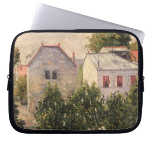 Garten bei Asnieres, 1883 (Öl auf Leinwand) Laptopschutzhülle