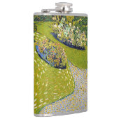 Garten bei Auvers, Vincent van Gogh Flachmann (Rechts)