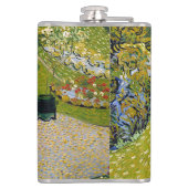 Garten bei Auvers, Vincent van Gogh Flachmann (Rückseite)