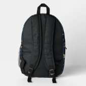 Gärten bei Nacht Rucksack (Rückseite)