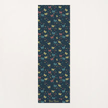 Gärten bei Nacht Yoga Mat