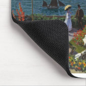Garten bei Sainte-Adresse (1867) Mousepad (Ecke)