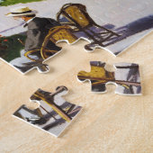 Garten bei Sainte-Adresse Claude Monet lebendig Puzzle (Seite)