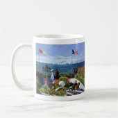 Garten bei Sainte-Adresse durch Claude Monet Kaffeetasse (Links)