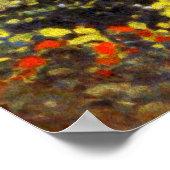 Garten bei Sainte-Adresse von Claude Monet Poster (Ecke)