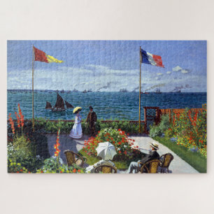 Garten bei Sainte-Adresse von Claude Monet Puzzle