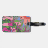 Garten bei Twilight Gepäckanhänger (Rückseite horizontal)