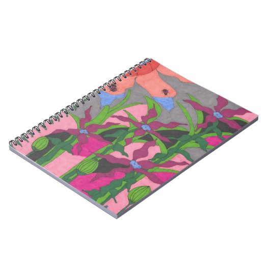 Garten bei Twilight Notizblock (Linke Seite)