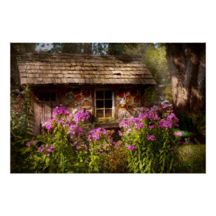 Garten - Belvidere, NJ - Meine kleine Hütte Poster