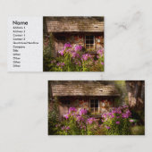 Garten - Belvidere, NJ - meine kleine Hütte Visitenkarte (Vorne/Hinten)