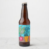 Garten Bierflaschenetikett (Vorderseite)