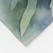 Garten-Blume Fleecedecke (Ecke)