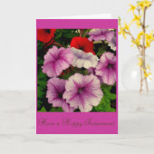 Garten-Blumen Karte (Gelbe Blume)