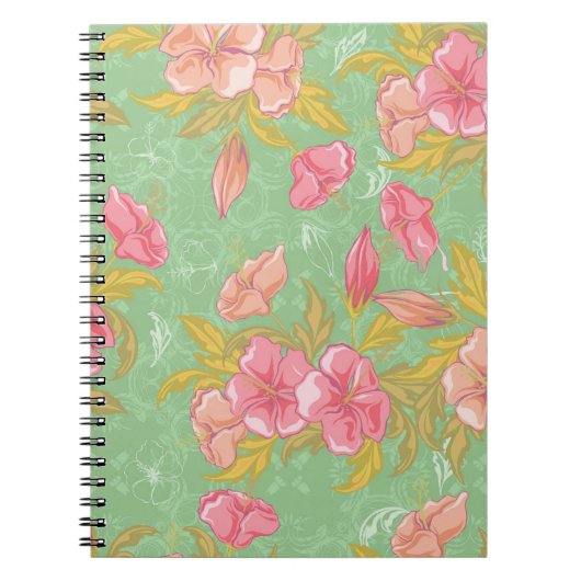 Garten Blumen Notizbuch Notizblock (Vorderseite)