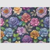 Garten Blumen  Seidenpapier (Vorderseite)