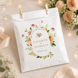 Garten Blumen | Sommerhochzeit Geschenktütchen
