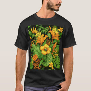 Garten Blumenpflanze Grün Natur T-Shirt