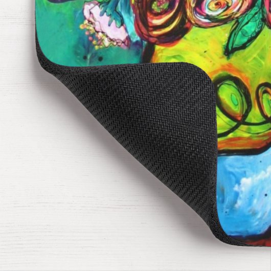 Garten-Blumenstrauß Mousepad (Ecke)