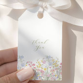 Garten Boho Wildblumen Brautparty Geschenkanhänger