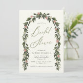 Garten Botanisches Brautparty Party Einladung (Stehend Vorderseite)