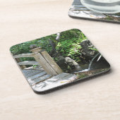 Garten-Brücke Untersetzer (Linke Seite)