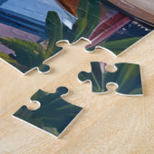 Garten Café | Botanische Aquarellmalerei Puzzle (Seite)