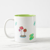 Garten Cartoon Tasse (Links)