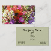 Garten-Center u. Landschaftsgestaltung der Visitenkarte (Vorne/Hinten)