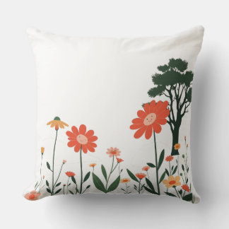 Garten-Charm – Farbige botanische Kissen