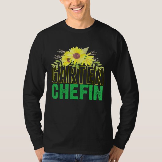 Garten Chefin T-Shirt (Vorderseite)