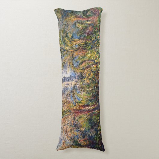 Garten Claude Monets | in Bordighera Seitenschläferkissen (Vorderseite Vertikal)