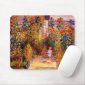 Garten Claudes Monet-Monets bei Vétheuil Mousepad (Mit Mouse)